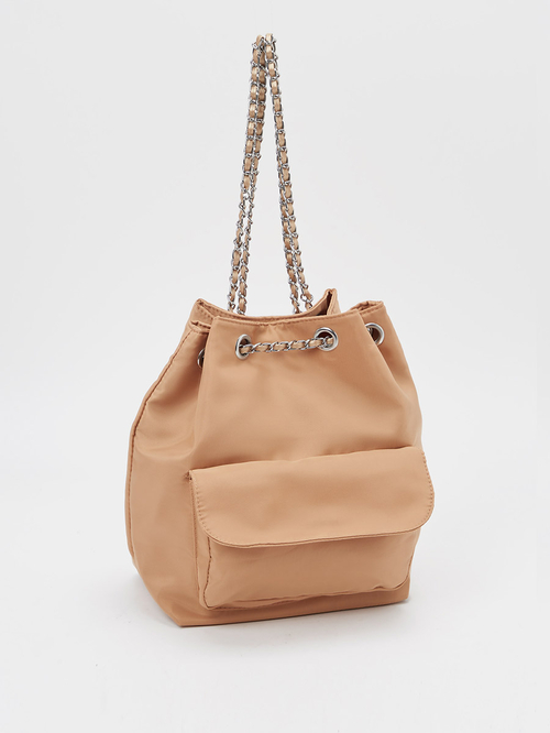 Chain strap backpack shop