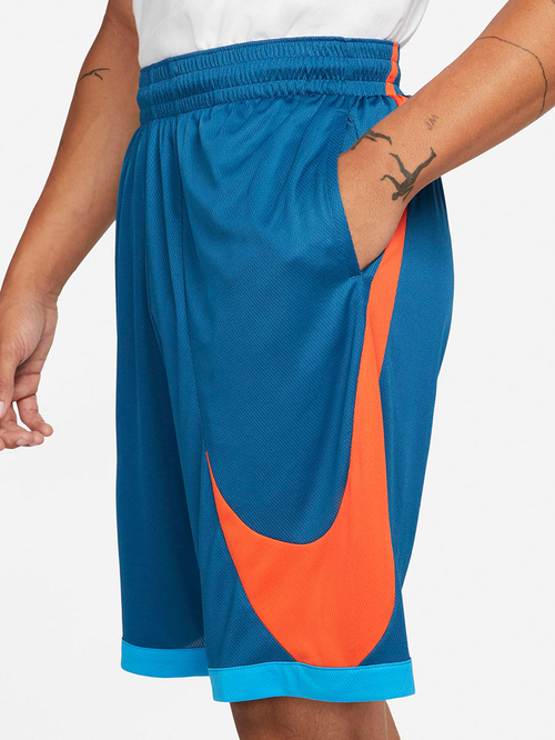 Buy Dri Fit HBR Swoosh Basketball Shorts Blue For Men Styli UAE