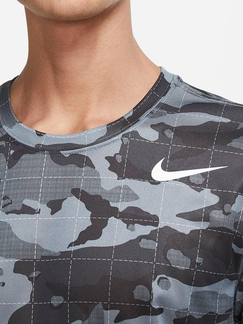 Buy Dri Fit Legend Camo All Over Print Training T Shirt Grey For Men Styli UAE