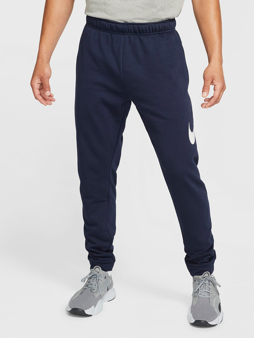 Buy Dri Fit Tapered Training Pants Navy Blue For Men Styli Kuwait