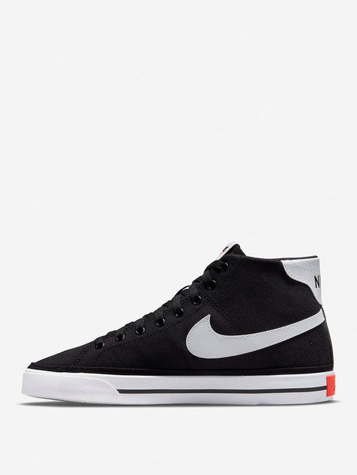 Buy Court Legacy Canvas Mid Sneakers Black For Men Styli Saudi