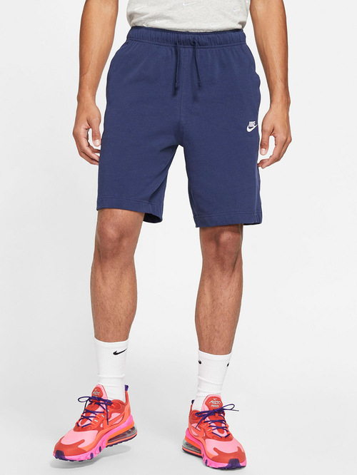 Nike mens nsw club knee length cotton jersey shorts deals