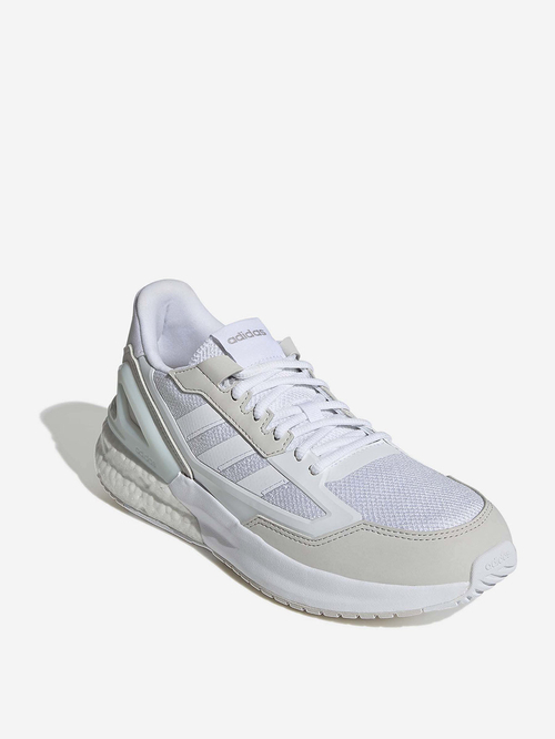 Super boost adidas white hot sale