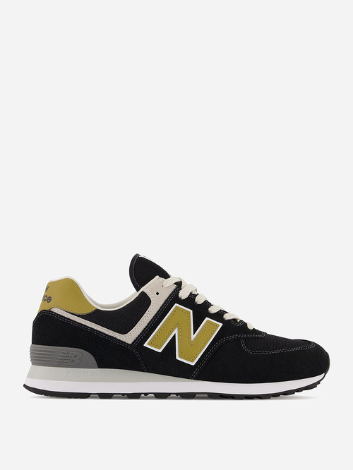 Buy 574 Low Top Sneakers Black For Men Styli UAE