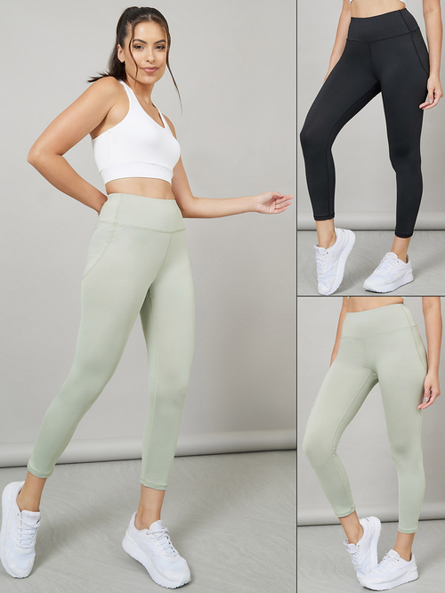 Elastic waistband capris deals