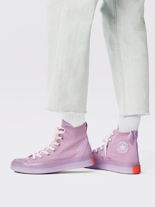 Purple converse high tops mens new arrivals