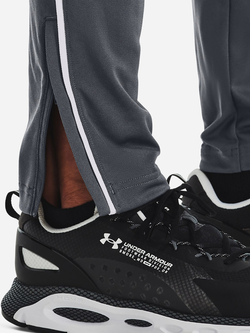 Buy Pique Track Pants with Zipper Cuff Grey For Men Styli Saudi