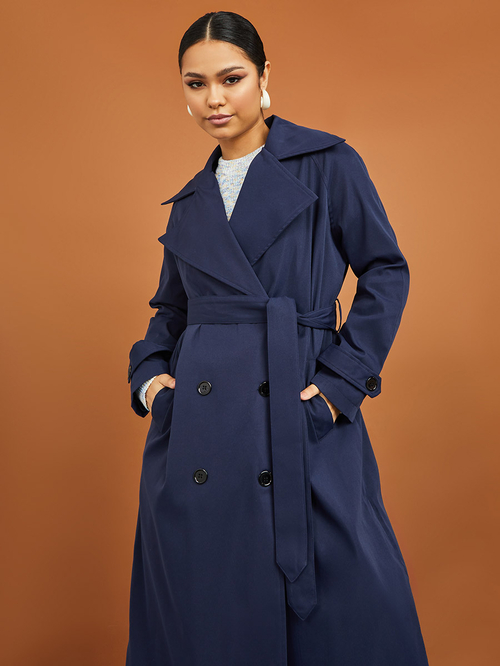Midi length trench coat hot sale