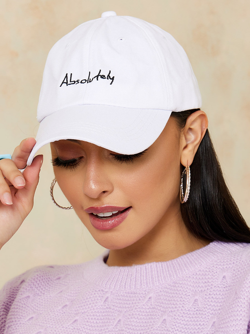 White cap for girl top
