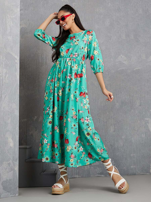 A line printed dress online