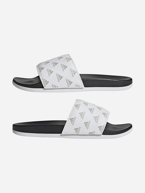Buy Adilette Comfort Slides White For Men Styli Saudi