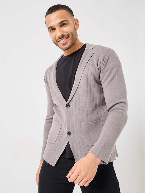 Cardigan blazer mens discount