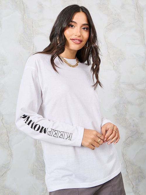 Longline t shirts women's outlet
