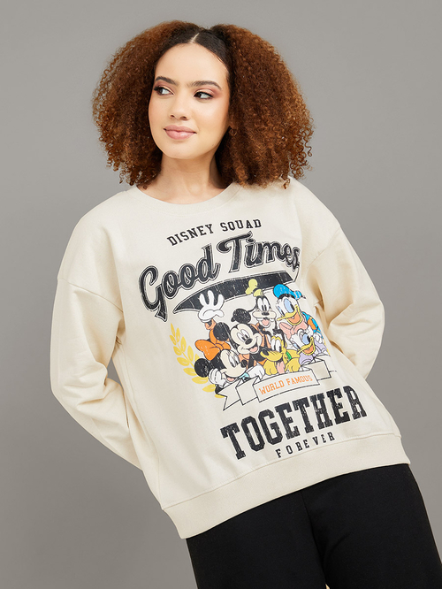 Disney oversized sweatshirt hotsell