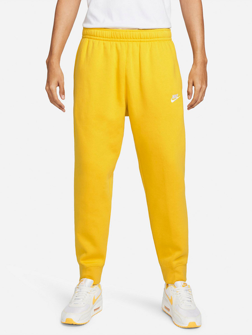 Buy NSW Club Fleece Jogger Yellow For Men Styli Saudi