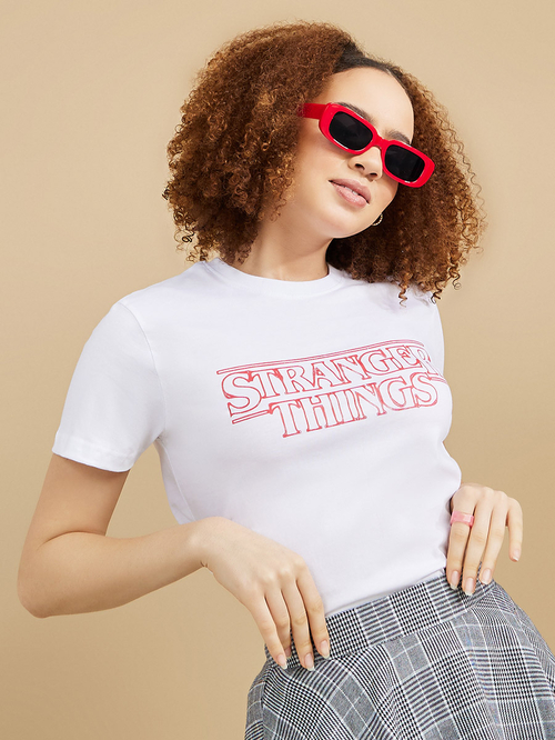 Stranger things ladies t shirt top