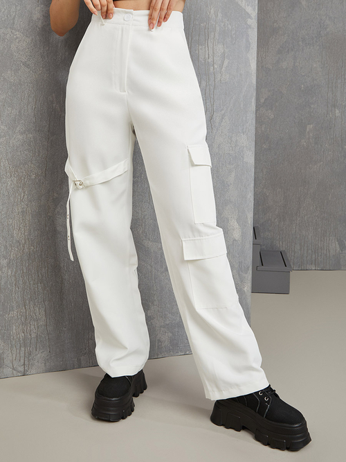 Flap pocket pants 2025