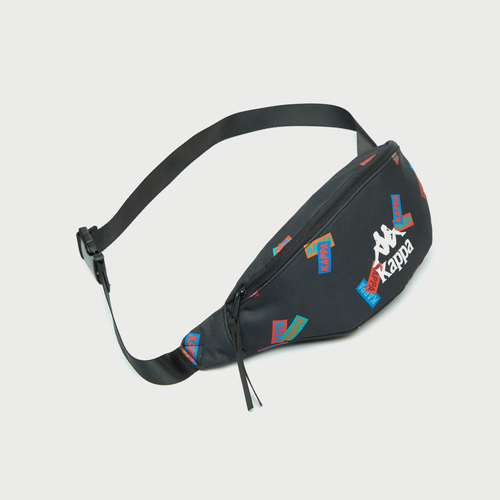 Buy All Over Print Waist Bag with Adjustable Strap and Zip Closure Multi For Men Styli UAE