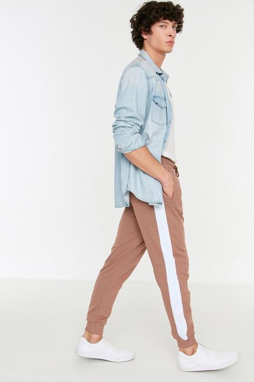 Jogger side stripe sales
