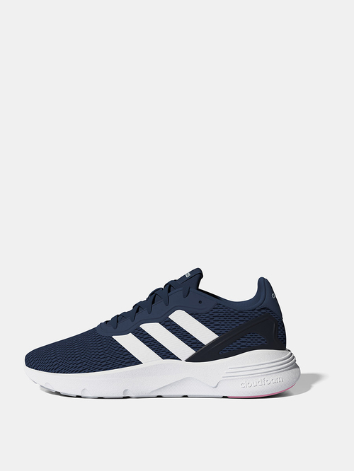 Navy blue adidas cloudfoam shop