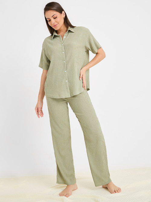 Longline pyjama top on sale