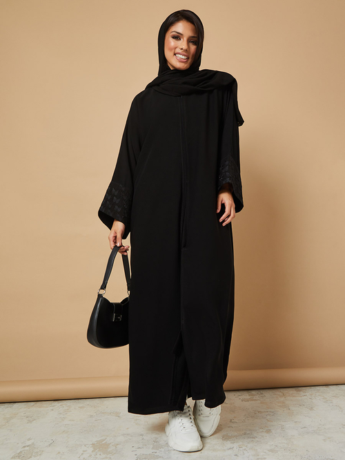 Front button abaya store