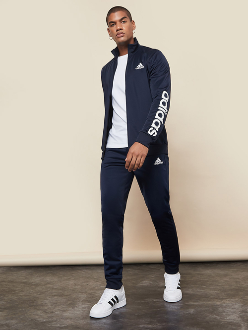 Navy blue tracksuit cheap