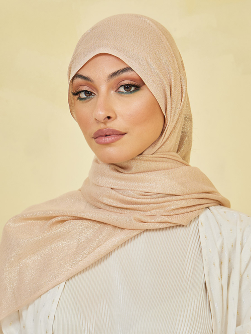 Lina & Lily Luxury Satin Hijab Head Scarf Shawl Wrap For Muslim Women Extra Long Lavender