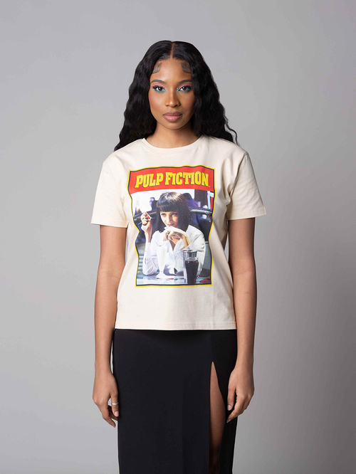 Regular Fit Pulp Fiction Graphic T Shirt