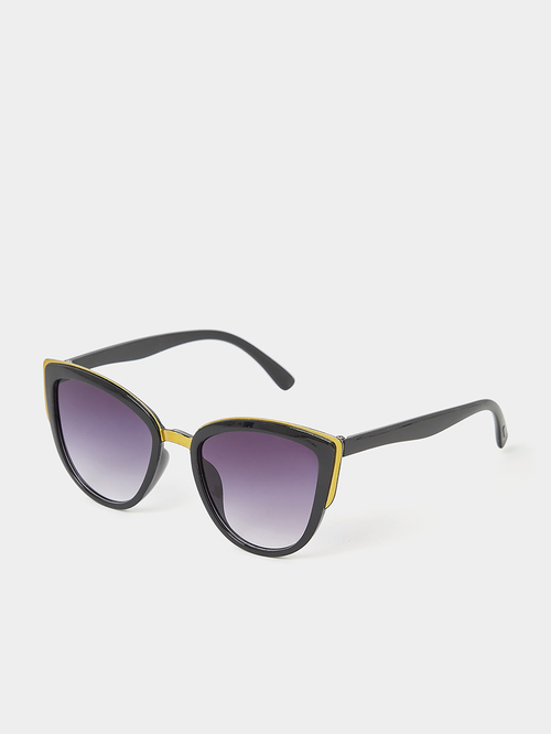 Buy Gradient Cat Eye Sunglasses Black For Women Styli Saudi