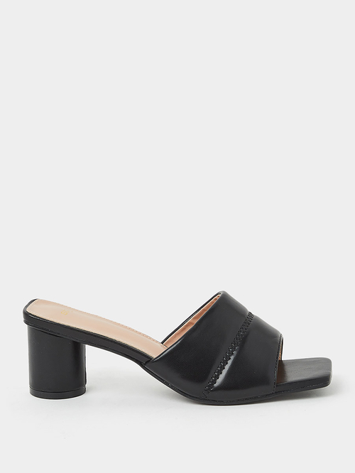 Round block heel sandals on sale