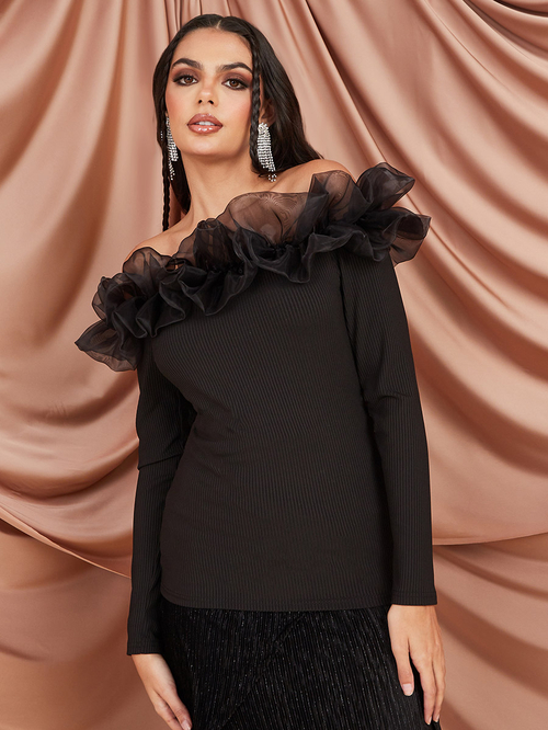 Off shoulder tops under 500 deals