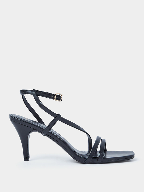 Mid heel sandals with ankle strap deals
