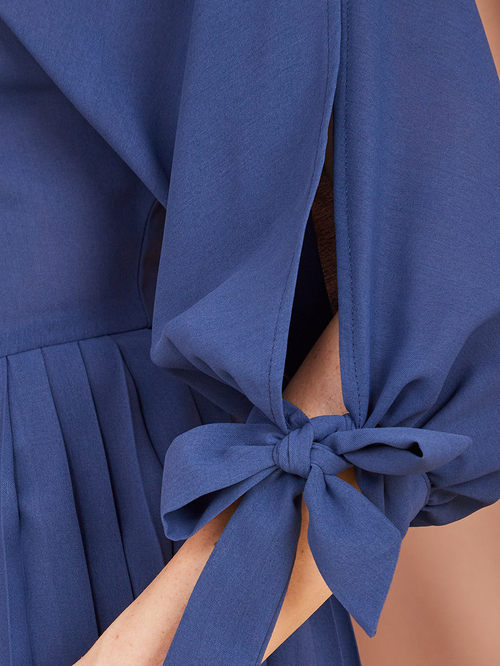 Bette pleated midi dress clearance
