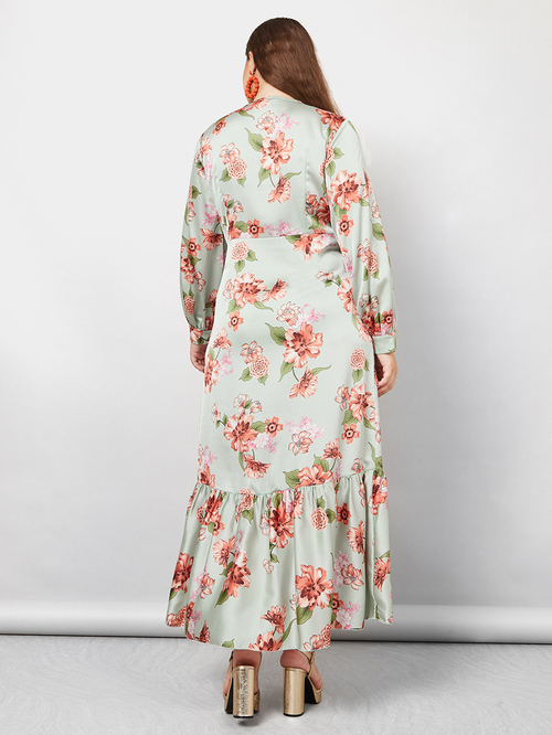 Empire line maxi dress plus size sales