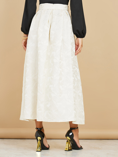 Maxi skirt jacquard online