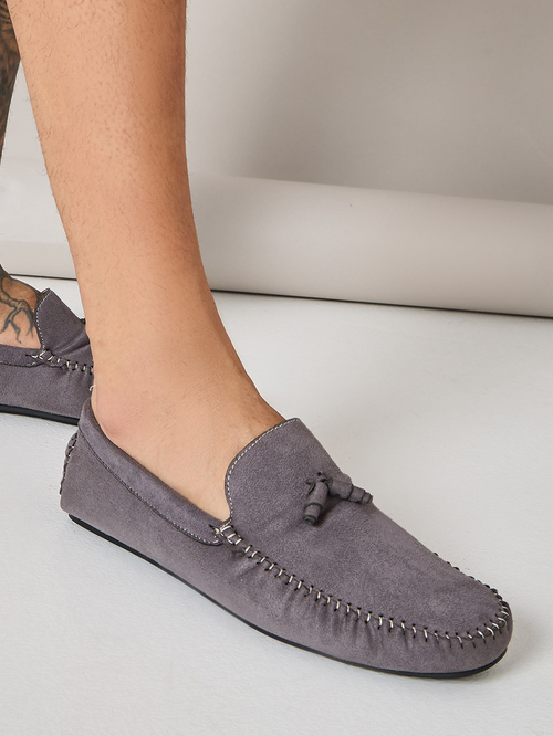 Faux suede tassel loafer hotsell