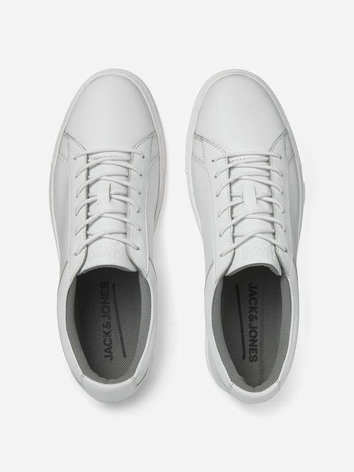 Jack & jones white sneakers sales