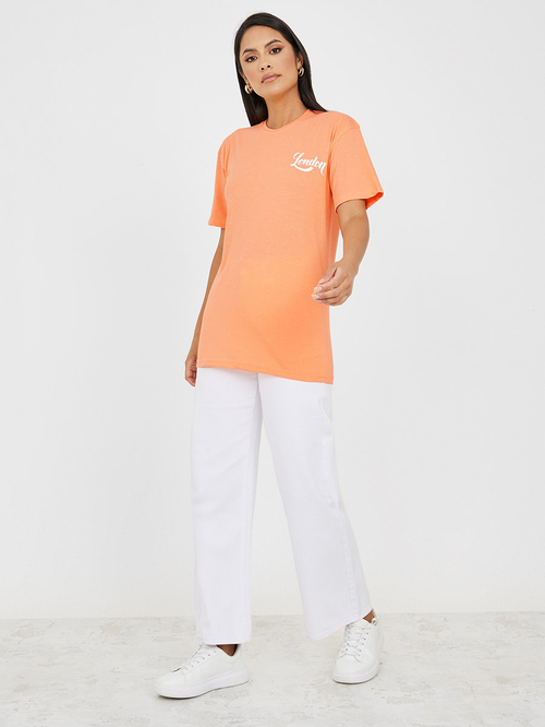 Longline t shirt style top