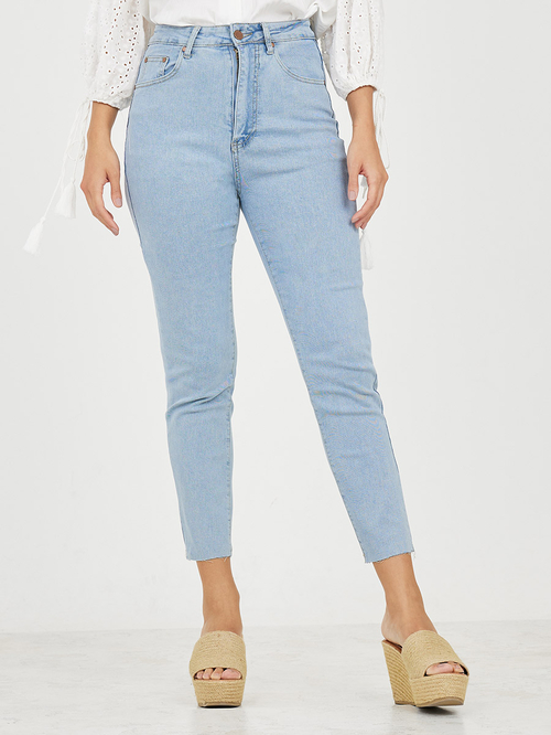 Raw edge jeans womens new arrivals