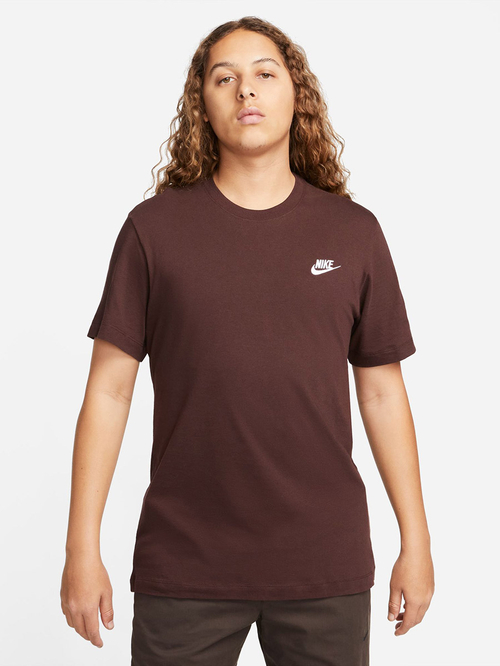 Buy Sportswear Club T Shirt Brown For Men Styli Saudi