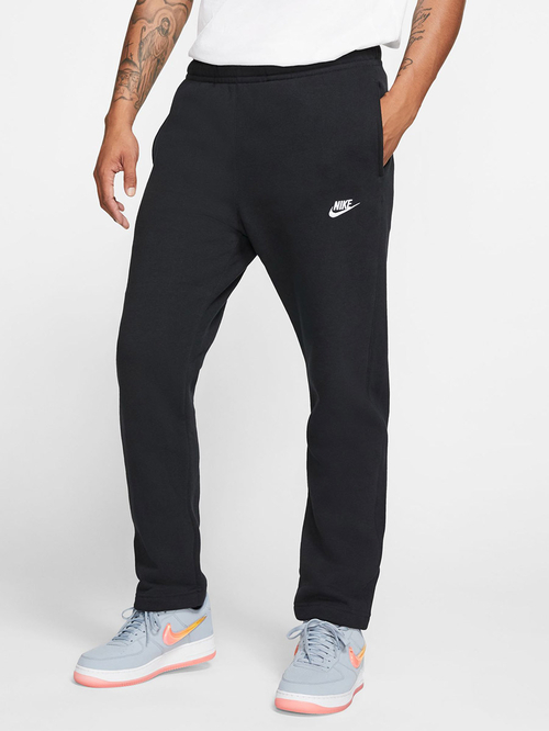 Nike sportswear club fleece pants black best sale