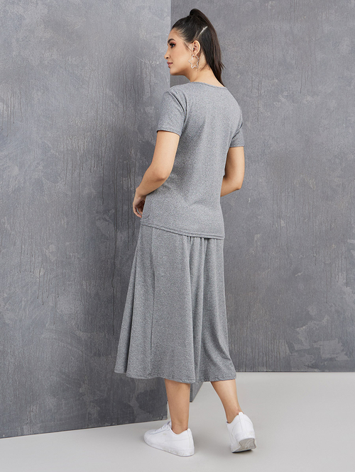 A line midi skirt co ord cheap