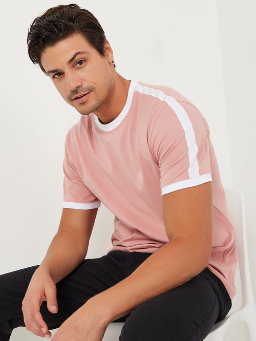 Shoulder taping shirt top