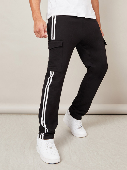 Side tape joggers mens cheap