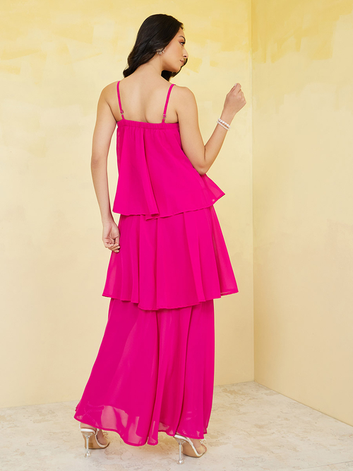 Strappy layered dress 2025