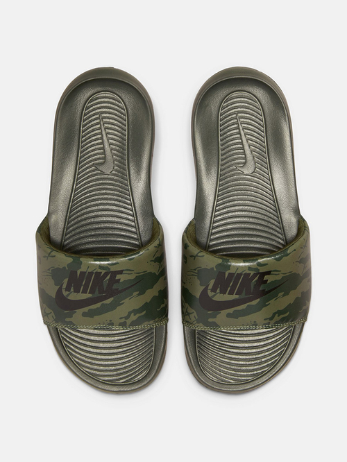 Nike benassi olive cheap