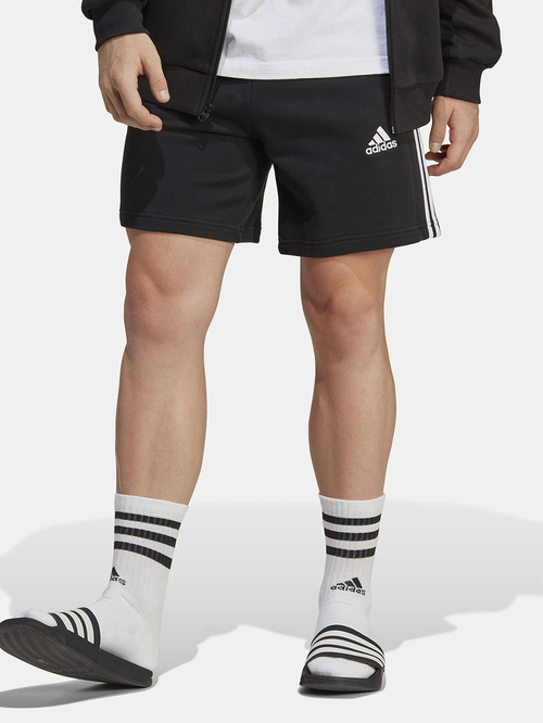Striped top adidas shorts