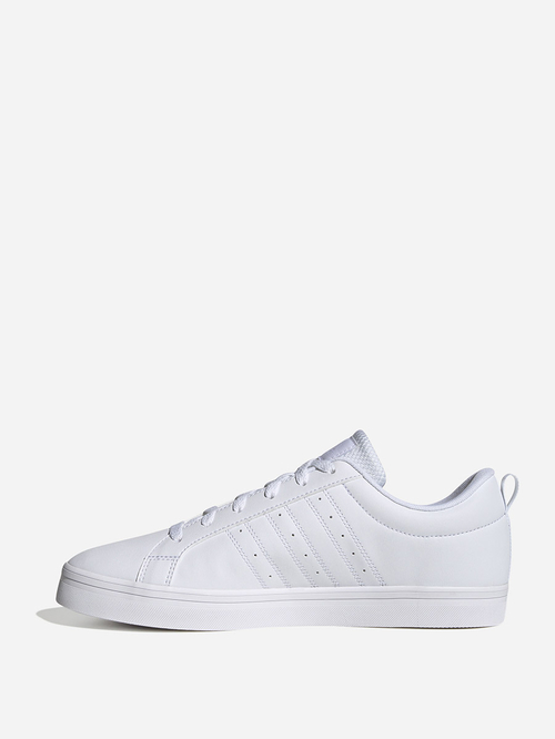 Buy VS Pace 2.0 3 Stripes Branding Synthetic Nubuck Shoes White For Men Styli Saudi