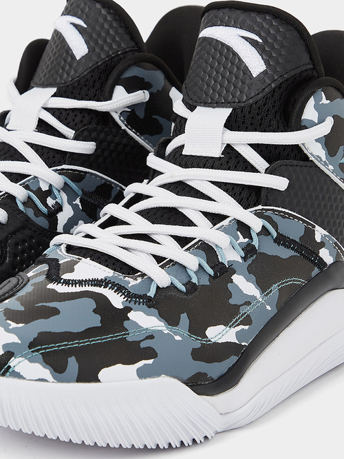 Buy Lace Up Lifestyle Basketball Shoes Black For Men Styli Saudi
